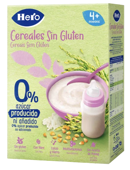 Papa cereais sem glúten Hero