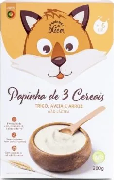 Papinha de 3 Cereais Papinhas da Xica